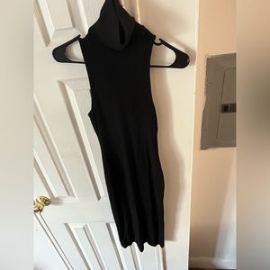 Zara Black Turtleneck Dress